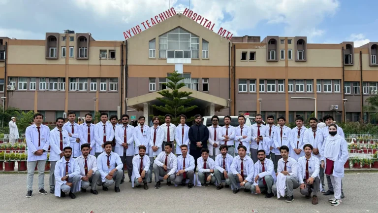 Clinical Orientation at Ayub Teaching Hospital